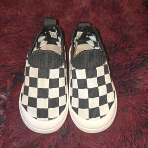 Toddler Checkered Slip-On Shoes